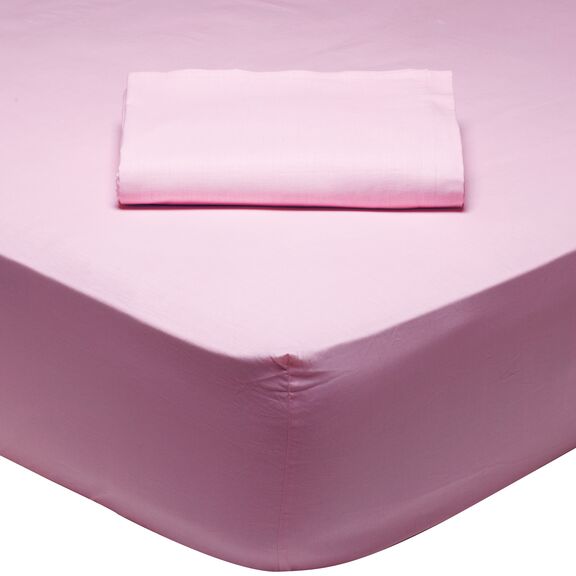 DAS HOME 1012 ΣΕΝΤΟΝΙ ΗΜΙΔΙΠΛΟ ΜΕ ΛΑΣΤΙΧΟ PINK PINK