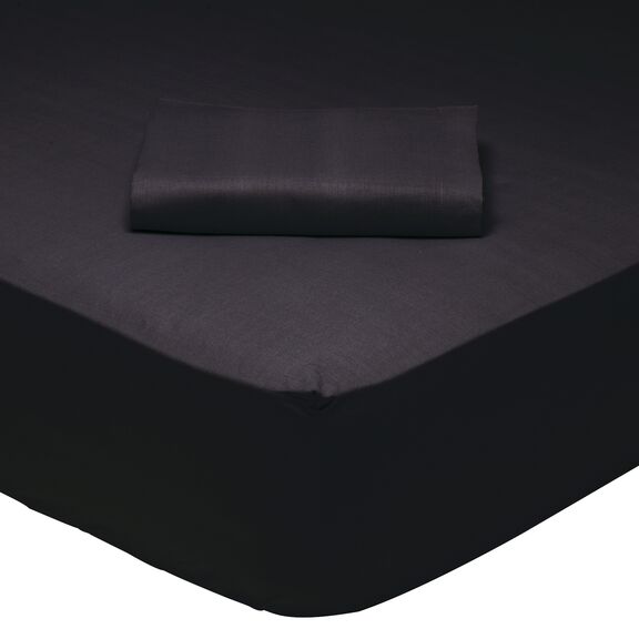 DAS HOME 1015 ΣΕΝΤΟΝΙ ΗΜΙΔΙΠΛΟ ΜΕ ΛΑΣΤΙΧΟ BLACK BLACK