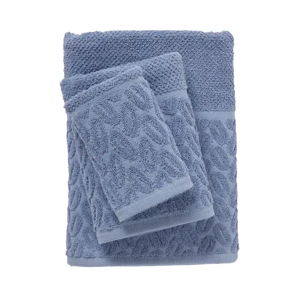 Das Home σετ Πετσετες 3τεμαχιων Best 0783 Blue