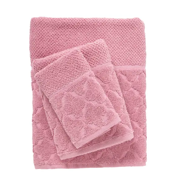 Das Home σετ Πετσετες 3τεμαχιων Best 0791 Pink
