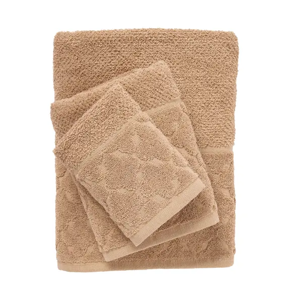 Das Home σετ Πετσετες 3τεμαχιων Best 0792 Taupe