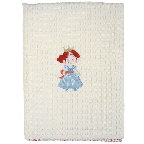 Das Baby 6511 Κουβερτα Πικε 110x150  Dream Embroidery ροζ
