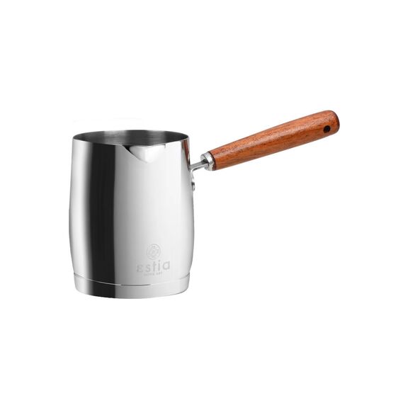 Estia Μπρικι Ανοξειδωτο Mokka 345ml με Ξυλινη Λαβη