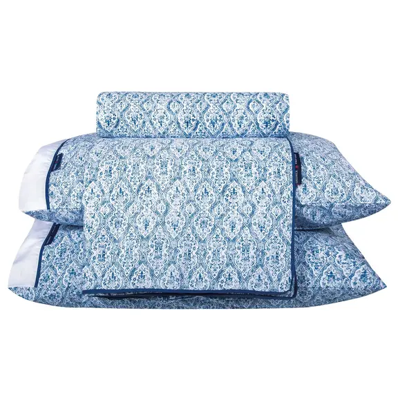 Greenwich Polo Club σετ Σεντονια Υπερδιπλα Essential 2268 Blue, White
