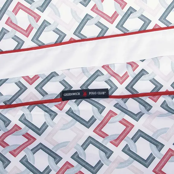 Greenwich Polo Club σετ Σεντονια Υπερδιπλα Essential 2269 Blue, red