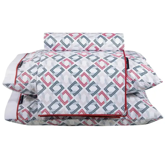 Greenwich Polo Club σετ Σεντονια Υπερδιπλα Essential 2269 Blue, red