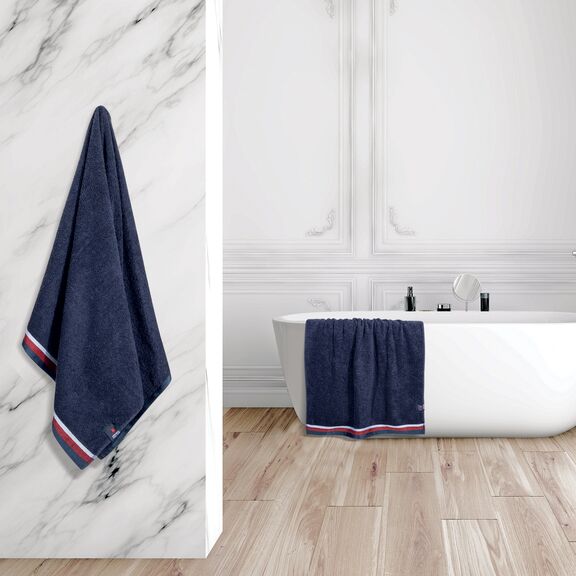 Greenwich Polo Club σετ Πετσετες 3 Τεμαχιων Essential 3063 Navy Blue