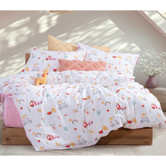 ΠΑΙΔΙΚΑ ΣΕΤ ΣΕΝΤΟΝΙΑ ΜΟΝΑ HAPPY TODAY 170X260 NEF-NEF HOMEWARE