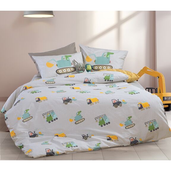 ΠΑΙΔΙΚΑ ΣΕΤ ΣΕΝΤΟΝΙΑ ΜΟΝΑ FUN AT WORK 170X260 NEF-NEF HOMEWARE