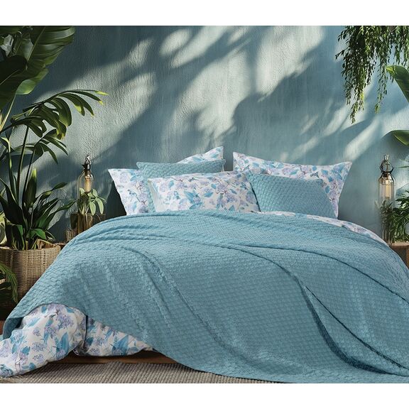 ΚΟΥΒΕΡΤΑ ΠΙΚΕ ΜΟΝΗ ELMER BLUE 160X240 NEF-NEF HOMEWARE
