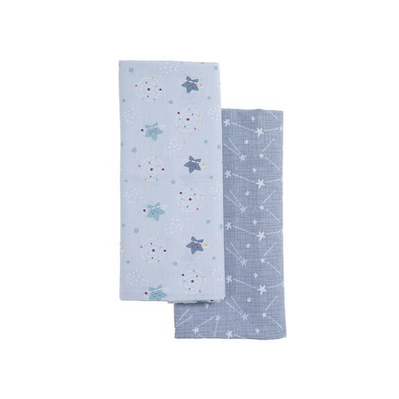 ΒΡΕΦΙΚΑ ΣΕΤ ΣΕΝΤΟΝΙΑ ΛΙΚΝΟΥ 2ΤΜΧ EXPLORE THE UNIVERSE  NEF-NEF HOMEWARE