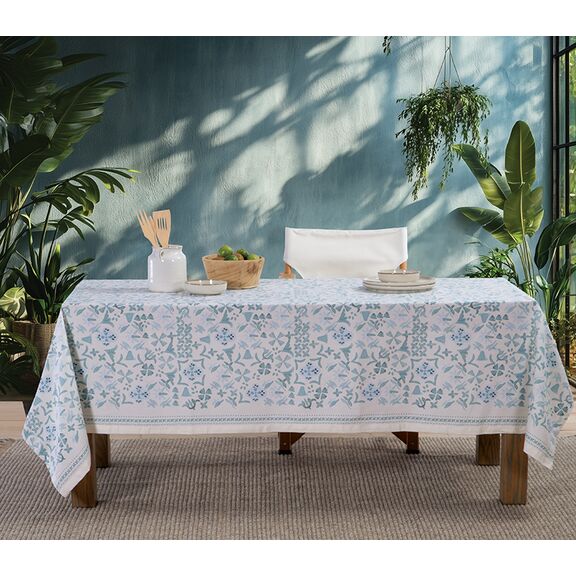 ΤΡΑΠΕΖΟΜΑΝΤΗΛΟ CYANER BLUE 140X180 NEF-NEF HOMEWARE
