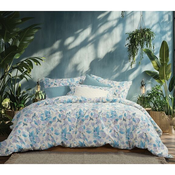 ΣΕΤ ΣΕΝΤΟΝΙΑ ΒΑΜΒΑΚΕΡΑ ΜΟΝΑ DREAM ON BLUE 170X270 NEF-NEF HOMEWARE