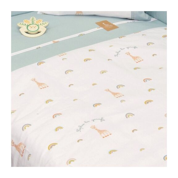 Παπλωματοθήκη με Φερμουάρ 100x140 Design 503 Sophie la Girafe