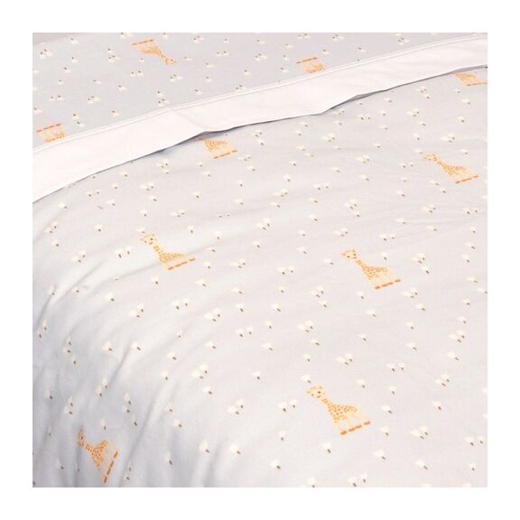 Παπλωματοθήκη με Φερμουάρ 100x140 Design 505 Sophie la Girafe