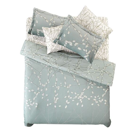 Παπλωματοθήκη Emilia Aqua 225x245 Suede guy Laroche Turquoise top Μicrosuede / Bottom Βαμβάκι