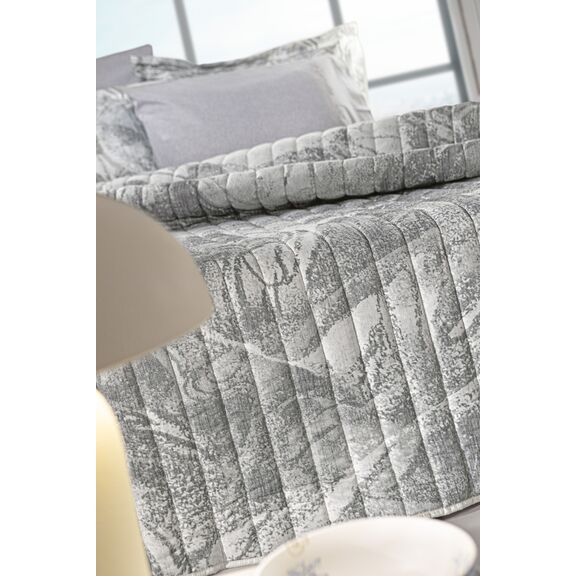 Κουβερλί Drama Grey 220x240 guy Laroche  100% Microsuede