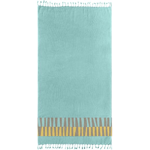Πετσέτα Θαλάσσης - Παρεό Pestemal 23 Aqua 90x170 guy Laroche  100% Cotton
