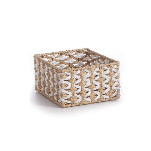 ΚΑΛΑΘΙ ΑΠΟ ΠΛΕΓΜΕΝΟ ΧΑΡΤΙ VINCI 20X20X11 NEF-NEF HOMEWARE