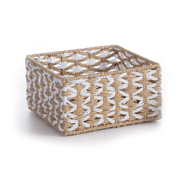 ΚΑΛΑΘΙ ΑΠΟ ΠΛΕΓΜΕΝΟ ΧΑΡΤΙ VINCI 23X23X12 NEF-NEF HOMEWARE