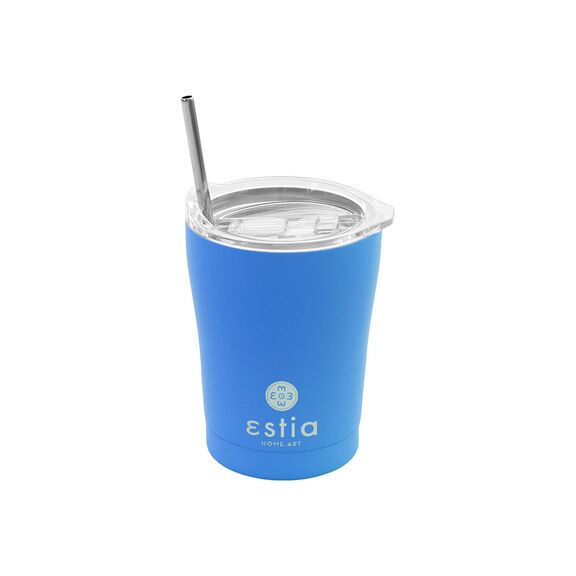 Estia Θερμος Coffee mug Save the Aegean 350ml Olympic Blue