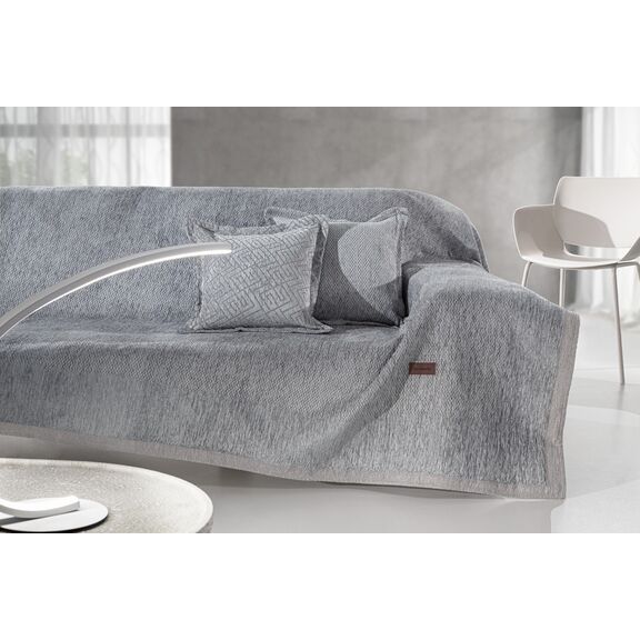 Ριχτάρι Καναπέ Central Silver (Πολυθρόνα) 180x150 guy Laroche  37% Cotton-21%polyester-42% Acrylic