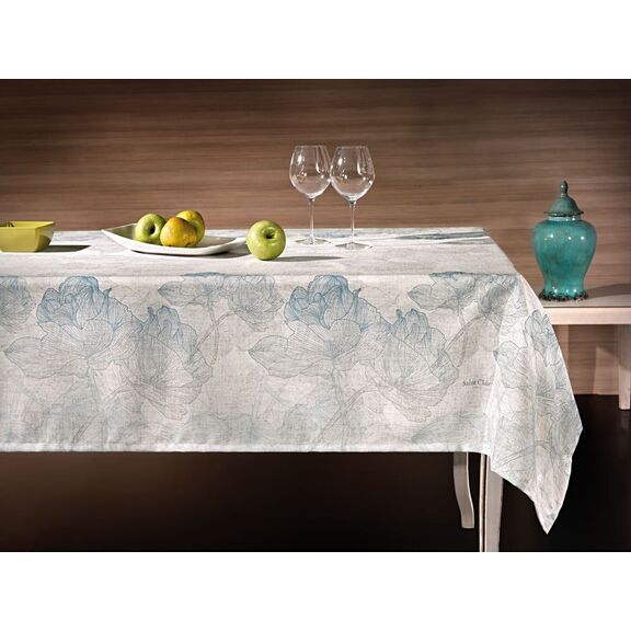 Τραπεζομάντηλο 1009 Petrol 145x220 Saint Clair  100% Polyester