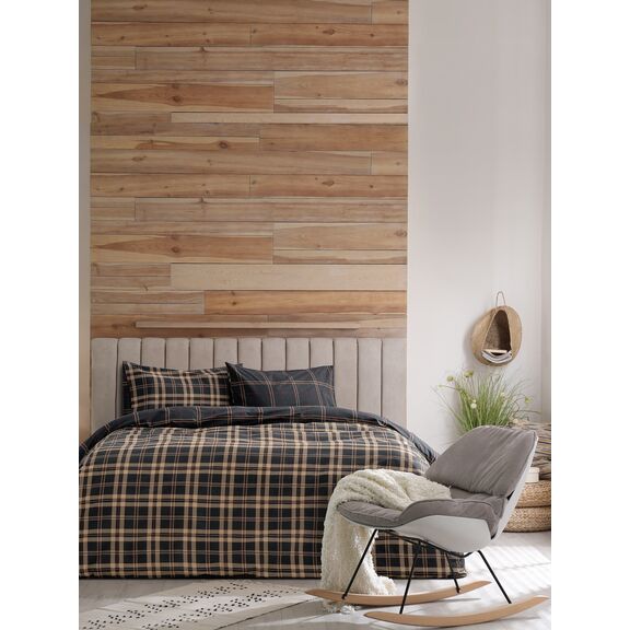 Σετ Παπλωματοθήκη Μονή - Olivia Beige Kocoon Home
