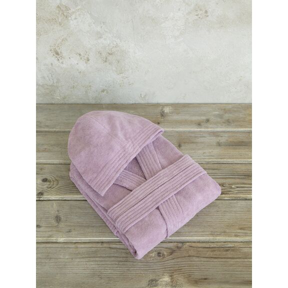 Μπουρνούζι με Κουκούλα zen - Small - Pale Mauve Nima Home