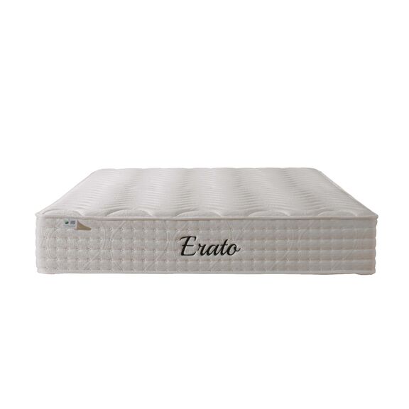 [Product / Title]  στρωμα Erato σας Προσφέρουμε μία Επιλογή Στρώματος δύο Όψεων. ο Κατάλληλος Συνδυασμός Υλικών Διαφορετικής Πυκνότητας Έχει ως Αποτέλεσμα την Σύνθεση Αυτού του Μοναδικού Στρώματος το Οποίο Διαθέτει 2 Ξεχωριστά Επίπεδα Σκληρότητας σε Κάθε Πλευρά, και Εσείς Μπορείτε να Διαλέξετε την Αίσθηση Απαλότητας που σας Ικανοποιεί. το Σύστημα Ανεξάρτητων Ελατηρίων με Ζώνες Στήριξης Χαρίζουν Έναν Ποιοτικό και Ξεκούραστο Ύπνο, Καθώς τα Ελατήρια Είναι Έτσι Φτιαγμένα για να Προσφέρουν Προσαρμοσμένη Στήριξη Ανάλογα με το Φορτίο που Δέχονται (Π.χ Διαφορετικό Φορτίο από τον Αυχένα, τον Κορμό ή Τους Γλουτούς). μονάδα Ανεξάρτητων Ελατηρίων 7 Ζωνών Στήριξης είναι η Τεχνολογία του 21ου Αιώνα. τα Ελατήρια 7 Ζωνών Στήριξης Είναι Τοποθετημένα σε Χωριστές Υφασμάτινες Θήκες και δεν Είναι Ενωμένα Μεταξύ Τους. Αυτή η Τεχνική Επιτρέπει στα Ελατήρια να Λειτουργούν το ένα Ανεξάρτητα από το Άλλο, και Έτσι οι Κινήσεις του Ενός Ατόμου να μην Ενοχλούν το Δεύτερο Άτομο που Ξαπλώνει Στην Άλλη Πλευρά του Κρεβατιού. Επιπλέον, οι 7 Ζώνες Στήριξης Εγγυώνται την Σωστή Κατανομή του Βάρους Προσφέροντας Απαράμιλλη Αίσθηση Ξεκούρασης