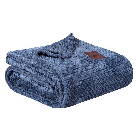 Greenwich Polo Club Κουβερτα Fleece Υπερδιπλh 2498 Μπλε