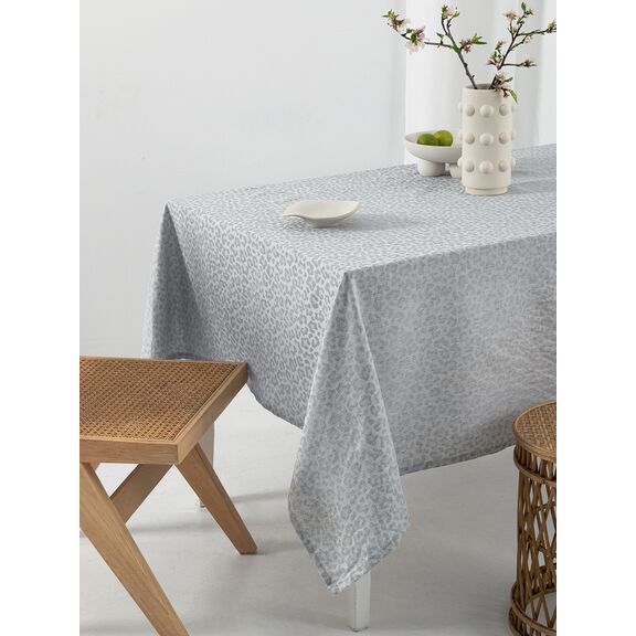 Τραπεζομάντηλο Αλεκιαστο Formal Dinner 175x260 Lita Grey
