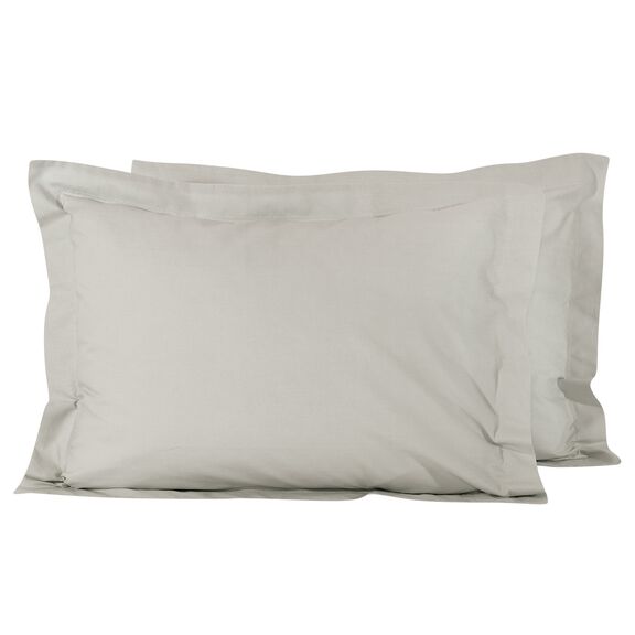 Das Home Ζευγος Μαξιλαροθηκες ice Grey 1020 ice Grey