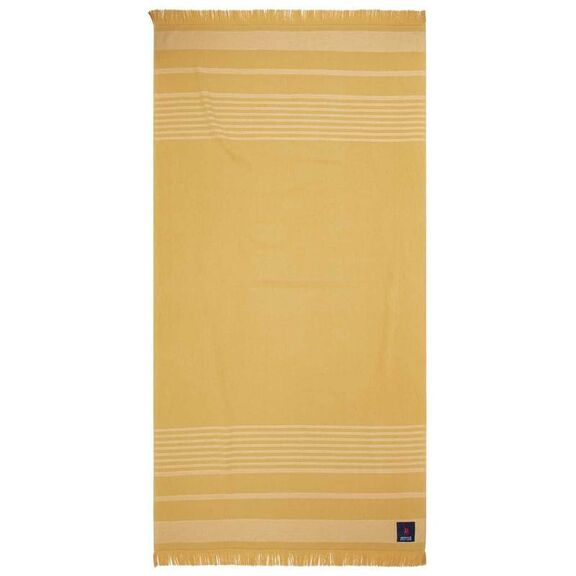 Πετσέτα Θαλάσσης  90x180cm 3742 greenwich polo club essential beach collection  100% Βαμβάκι / Ωχρα