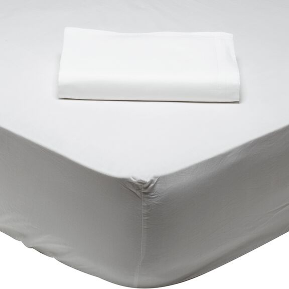 Das Home Σεντονι Μονο με Λαστιχο Artic White 1001 Artic White