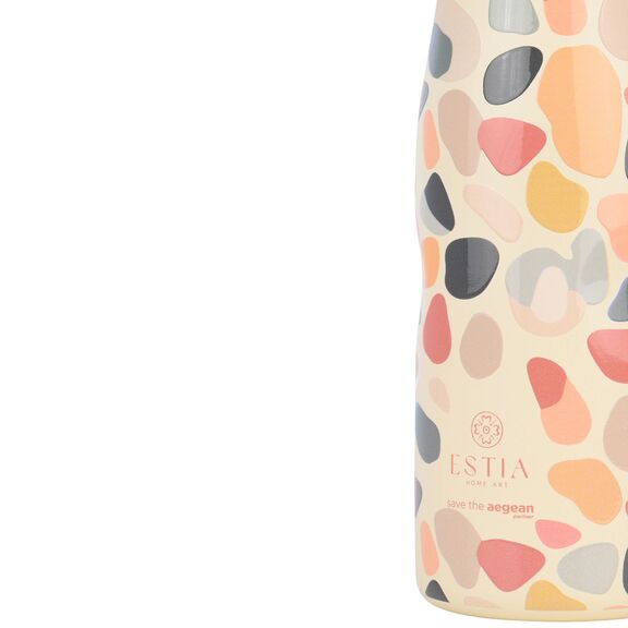 Estia Θερμος Travel Flask Save the Aegean 500ml hue Pebbles