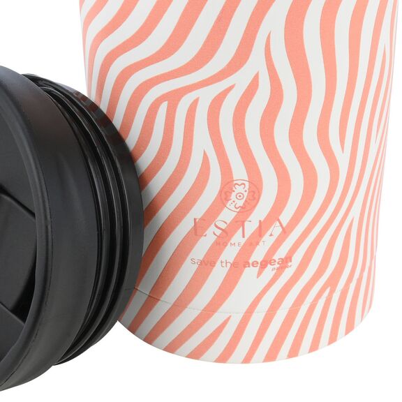 Estia Θερμος Travel mug Save the Aegean 350ml Soft Ripple