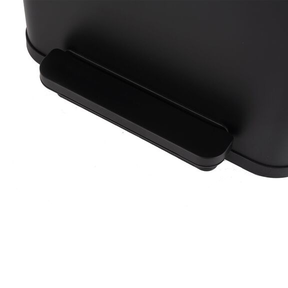 Estia Καδος Απορριματων Flatop Soft Close 70lt ματ Μαυρος