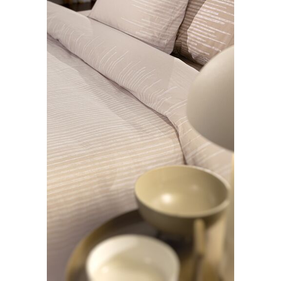 Σετ 4τμχ Σεντόνια Estella Natural 240x265 guy Laroche  100% Cotton Percale