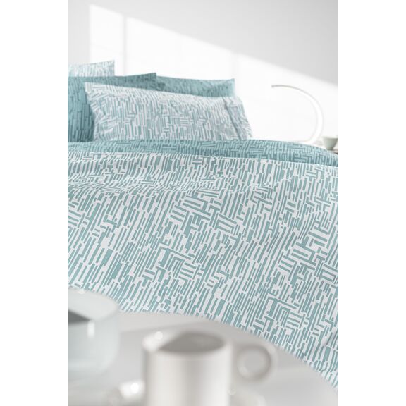 Σετ 4τμχ Σεντόνια Cuba Cement 270x265 guy Laroche  100% Cotton Percale
