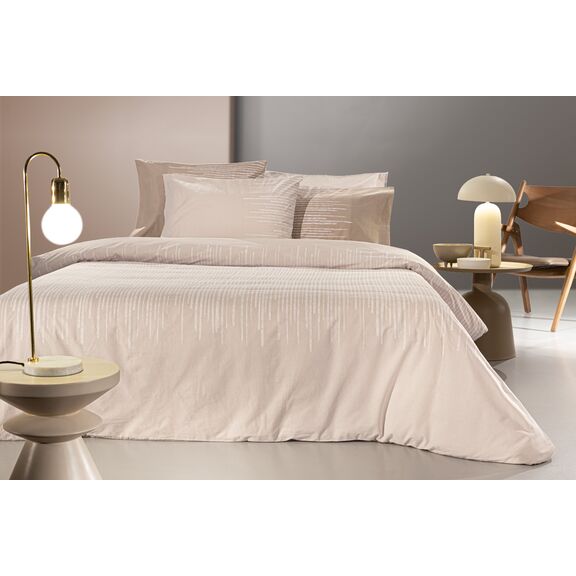 Σετ 4τμχ Σεντόνια Estella Natural 270x265 guy Laroche  100% Cotton Percale