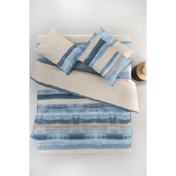 Σετ 4τμχ Σεντόνια Santiago Denim 270x265 guy Laroche  100% Cotton Percale