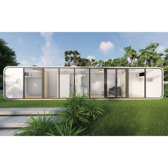 Apple Cabin Capsule House 26m2, με 2 Υπνοδωμάτια