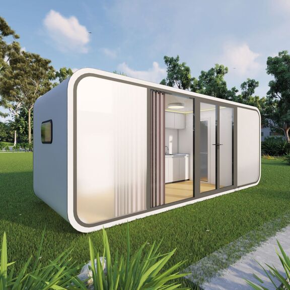 Apple Cabin Capsule House 13m2, με 1 Υπνοδωμάτιο