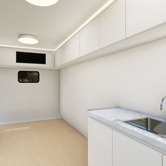 Apple Cabin Capsule House 13m2, με 1 Υπνοδωμάτιο