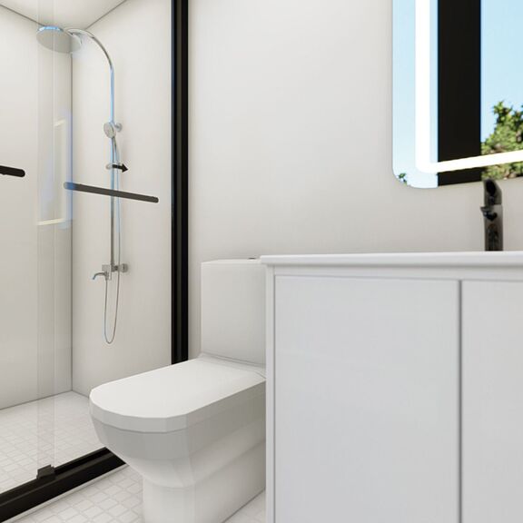 Apple Cabin Capsule House 26m2, με 2 Υπνοδωμάτια