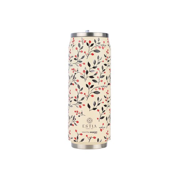 Estia Θερμος Travel cup Save the Aegean 500ml Bloom Beige