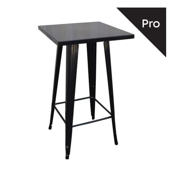 Relix Τραπέζι bar-Pro, Μέταλλο Βαφή Antique Black