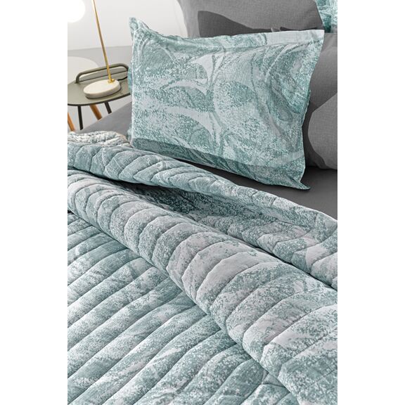 Κουβερλί Drama Mint 220x240 guy Laroche  100% Microsuede