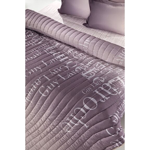 Κουβερλί Estella Lilac 220x240 guy Laroche  100% Microsuede